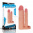 Телесная насадка для двойного проникновения Add 2 Pleasure X Tender Double Penis Sleeve - 20 см. 