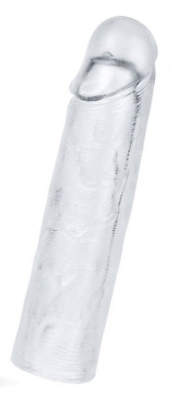 Прозрачная насадка-удлинитель Flawless Clear Penis Sleeve Add 1 - 15,5 см. 