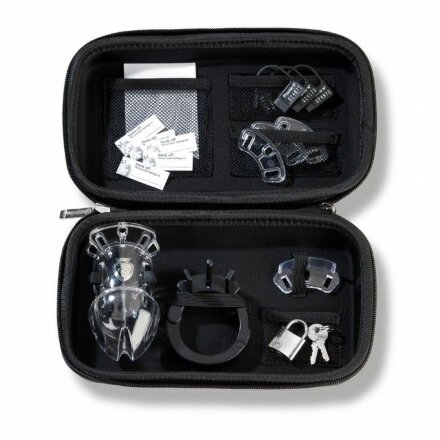 Мужской пояс верности Pubic Enemy No1 Silver Edition 