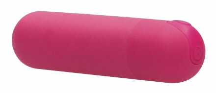 Розовая перезаряжаемая вибропуля 7 Speed Rechargeable Bullet - 7,7 см. 