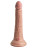Телесный фаллоимитатор 7  Silicone Dual Density Cock - 21 см. 