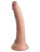 Телесный фаллоимитатор 7  Silicone Dual Density Cock - 21 см. 