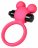Розовое виброкольцо на пенис A-Toys 