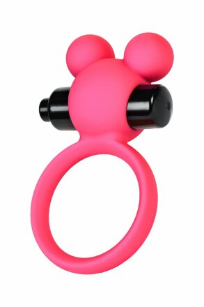 Розовое виброкольцо на пенис A-Toys 