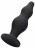 Черная анальная пробка Bubble Butt Plug - 11,6 см. 