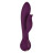 Фиолетовый вибратор-кролик Desire - 22,25 см. 