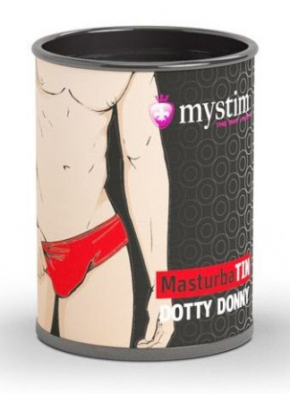 Компактный мастурбатор MasturbaTIN Dotty Donny 
