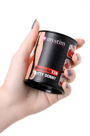 Компактный мастурбатор MasturbaTIN Dotty Donny 