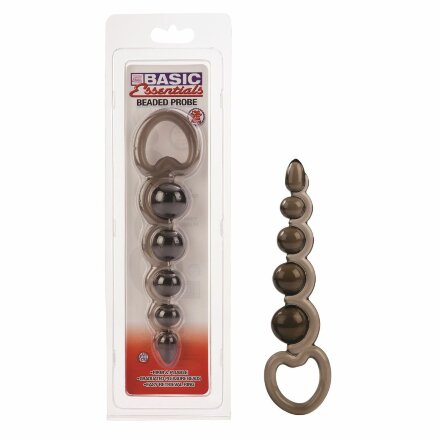 Упругая гибкая кофейная цепочка Basic Essentials Beaded Probes - 14 см. 
