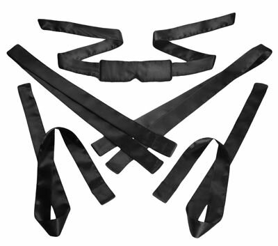 Бондажный набор из сатиновых лент Bordeaux 5 Piece Satin Bondage Set 
