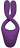 Фиолетовый вибростимулятор Bendable Multi Erogenous Zone Massager with Remote 