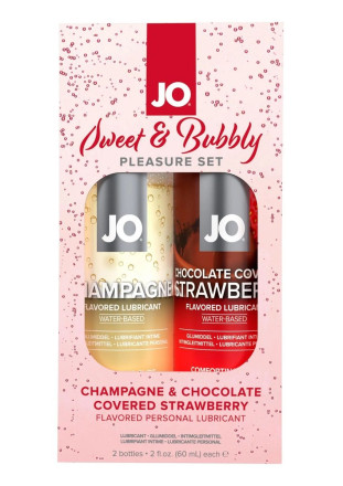 Подарочный набор лубрикантов Sweet and Bubbly Pleasure Set 