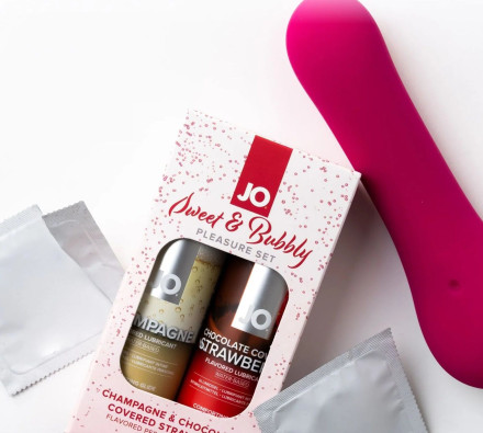 Подарочный набор лубрикантов Sweet and Bubbly Pleasure Set 