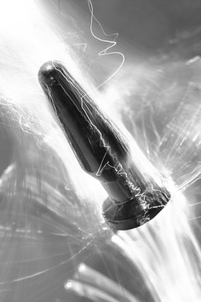 Черная анальная втулка Gemini β - 12,3 см. 