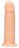Телесный фаллоимитатор без мошонки Silicone Dildo Without Balls - 19,2 см. 