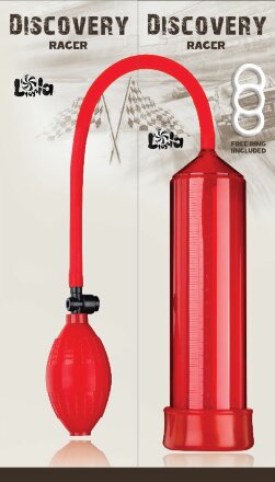 Красная вакуумная помпа Discovery Racer Red 