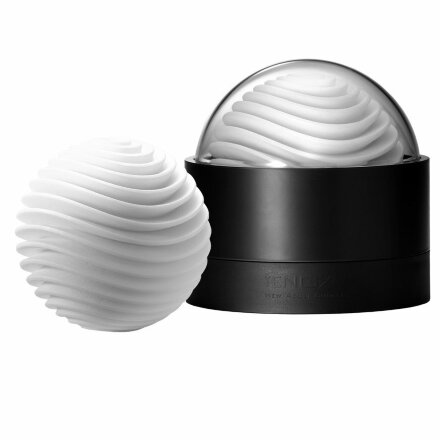Белый мастурбатор Tenga Geo Aqua 