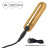 Золотистая вибропуля в чехле для хранения Rechargeable Hideaway Bullet - 7,5 см. 