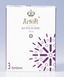 Микс-набор презервативов AMOR Mix - 3 шт.