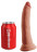 Кофейный фаллоимитатор на присоске 7  Triple Density Cock - 21 см. 