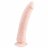Телесный силиконовый фаллоимитатор Suction Cup Dildo - 21 см. 