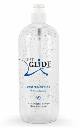 Гель-смазка на водной основе JUSTGLIDE - 1000 мл. 