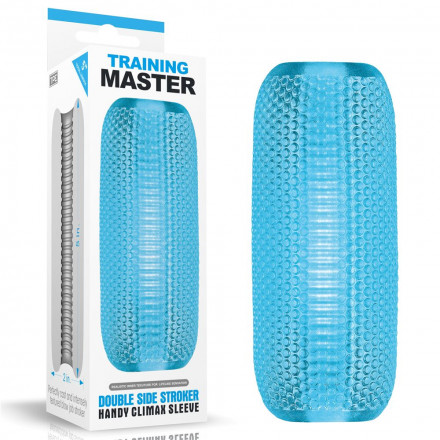 Голубой мастурбатор Training Master Double Side Stroker 