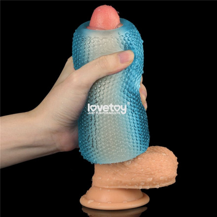 Голубой мастурбатор Training Master Double Side Stroker 