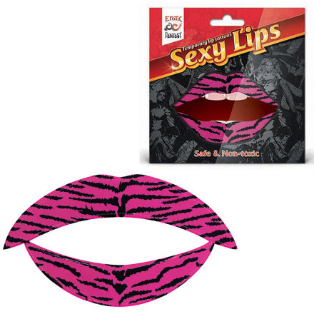 Lip Tattoo Тигровый розовый 