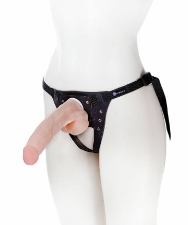 Реалистичный фаллос на поясе Harness - 20,5 см. 