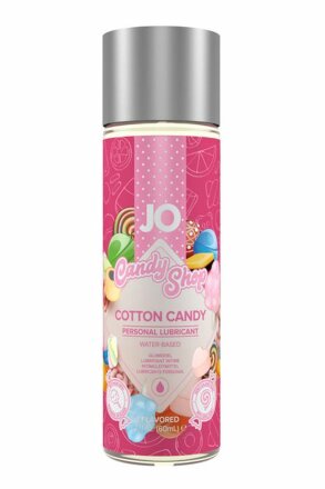 Смазка на водной основе Candy Shop Cotton Candy с ароматом сладкой ваты - 60 мл. 