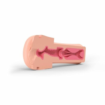 Мастурбатор-вагина в тубе OPUS E Vaginal Version с возможностью подключения электростимуляции 