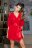 Халат из сетки Lady in red 