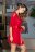 Халат из сетки Lady in red 