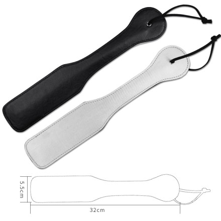 Двусторонняя гладкая шлепалка Struggle My Spanker - 32 см. 