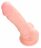 Реалистичный фаллоимитатор из силикона Medical Silicone Dildo - 18 см. 