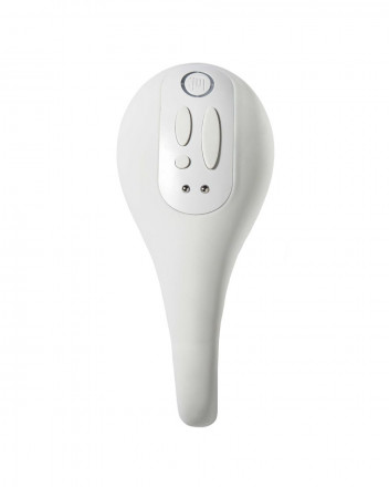 Серый вакуумный стимулятор с отростком Ose 2 Premium Robotic Massager 