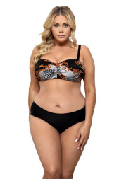 Раздельный купальник-бандо plus size