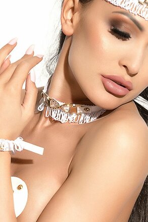Чокер с золотистыми элементами Arabesque  