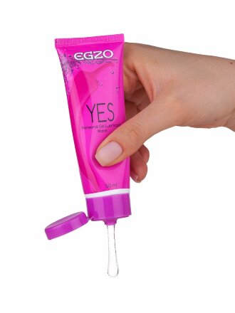 Согревающий лубрикант на водной основе Egzo Yes - 50 мл. 
