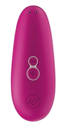 Розовый клиторальный стимулятор Womanizer Starlet 3 