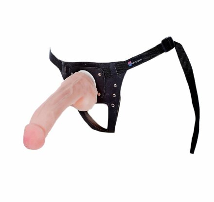 Податливый фаллос на трусиках Harness - 20,5 см. 
