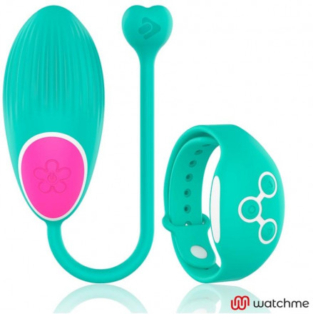 Зеленое виброяйцо с пультом-часами Wearwatch Egg Wireless Watchme 