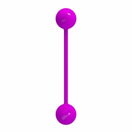 Лиловые вагинальные шарики KEGEL BALL III 