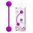 Лиловые вагинальные шарики KEGEL BALL III 