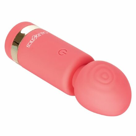 Розовый мини-вибромассажер #ExciteMe - 9,5 см. 