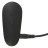 Черное виброяйцо с электростимуляцией Vibrating E-Stim Love Ball 