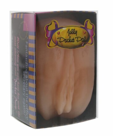 Телесный мастурбатор-вагина JELLY POCKET PAL VAGINA  