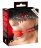 Силиконовый кляп-шар на чёрных ремешках Red Gag silicone 