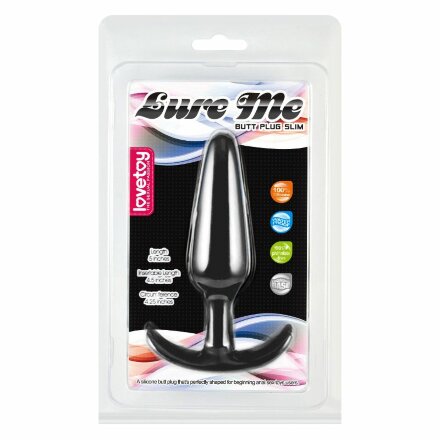 Анальная пробка LURE ME Classic Anal Plug L - 12,5 см. 